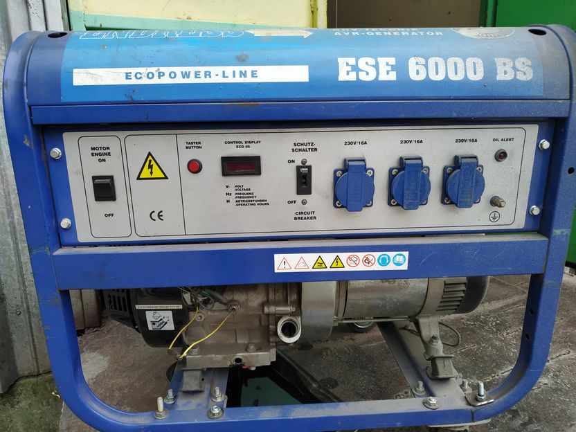 Бензиновый генератор Endress ESE6000BS